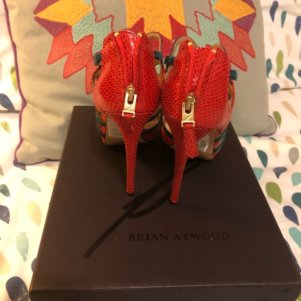 Brian Atwood strap sandal heels - Picture 5 of 7